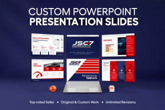 design premium powerpoint slides and pitch decks