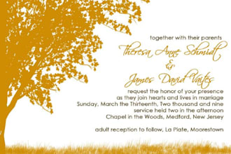 create an invitation for your event