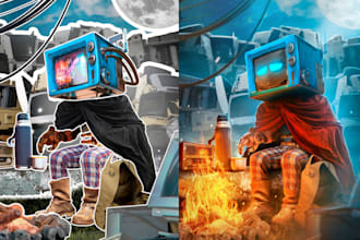do realistic photo manipulation and any other photoshop work for you