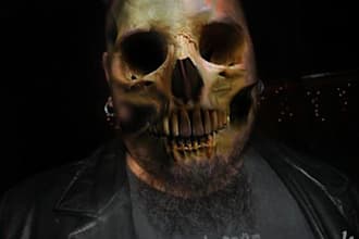 edit any face in a realistic rotting/skull form
