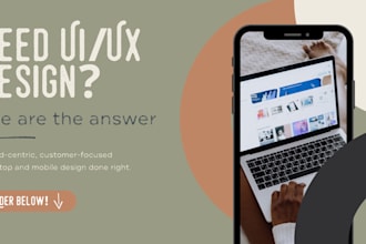 create a website UI in figma