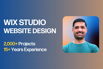 create pro wix website design, redesign wix website