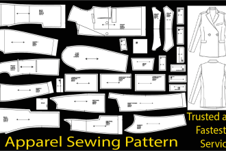 make digital sewing pattern for your garments