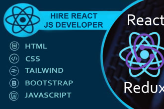 do frontend web development with react redux