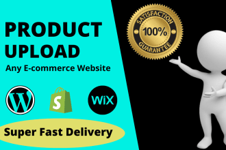 do product upload or import products listing in your woocommerce shopify store