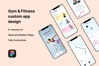 do fitness, health, workout, nutrition app design