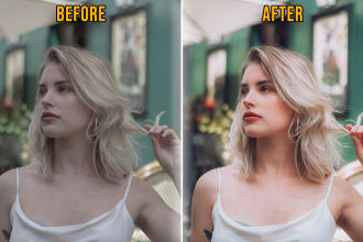 edit and retouch your portraits or headshots