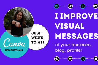 design in canva posts stories ads banners thumbnails logo