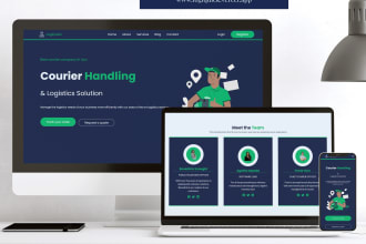 a logistics management web application built with nextjs and sanity