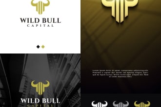 do make an modern unique finance logo