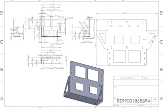 design sheet metal parts, assemblies, and fabrication drawings in cad
