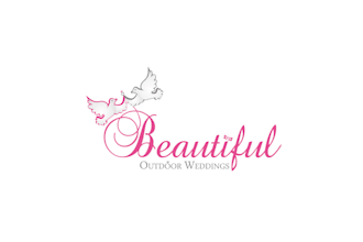 design modern outdoor weddings  logo design service