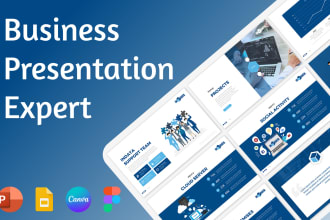 design business pitch deck powerpoint presentation and company profile