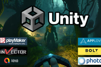 provide unity game development and multiplayer mode services