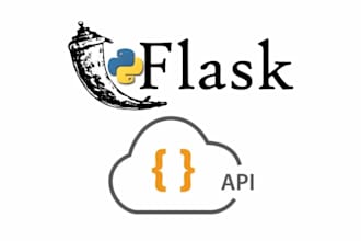 create a python flask api or project