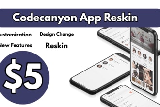 reskin codecanyon android app