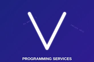 develop a custom rest API optimized for speed using v language