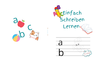 design low or no content book covers with tracing letters numbers interior