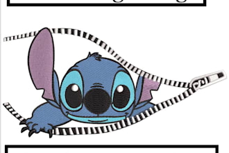 do your embroidery design in 1 hour dst, pes, dst,hus