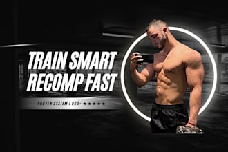 be your certified fitness coach with a structured method