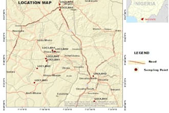 map your coordinate location on arcgis and google earth pro