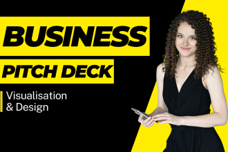 design an invest pitch deck