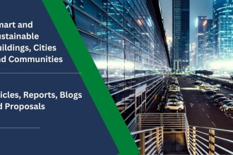 write about smart sustainable buildings and cities