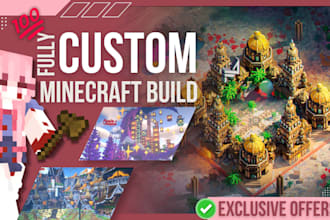 create a professional minecraft spawn build for you