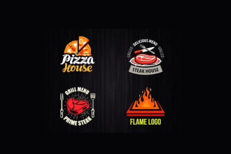 design a creative restaurant, bakery or food logo