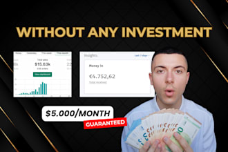 teach you how to make at least 5,000 per month online