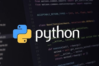 develop custom python scripts, cli tools,automation programs