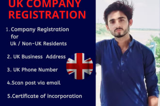 register UK ltd company for non residents