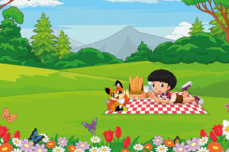 illustrate children storybook illustrations and covers