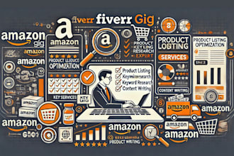 provide optimized product content with keyword research amazon ebay esty