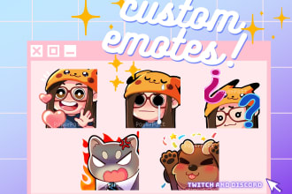 custom emotes and badges for twitch and discord