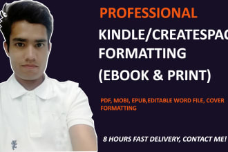 do kindle ebook formatting paperback formatting