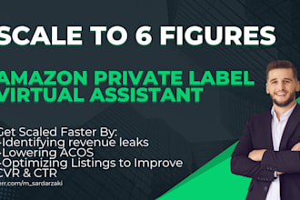 be your fba manager for your amazon private label business