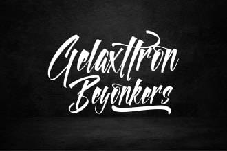 create memorable timeless signature logo