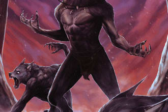 create horror and fantasy art with digital painting