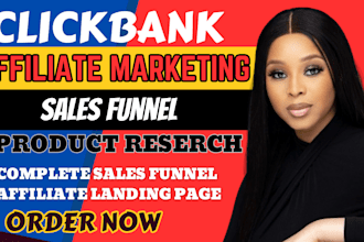clickbank affiliate link promotion affiliate marketing sales funnel