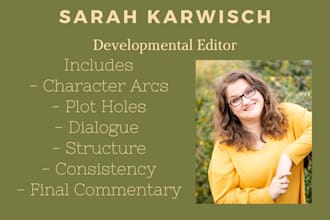 developmentally edit your novel