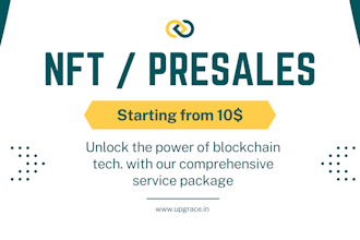 give you nft solutions and token presale site within 24 hours