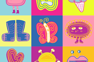create vector collection by creating colored friction styles