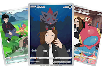 create custom pokemon card art