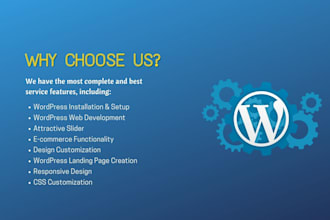 do wordpress small changes, customization and optimization