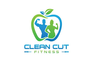 design creative fitness logo for you in just 1 day