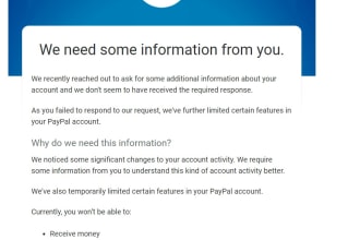 restore philippines paypal accounts and fix any problems