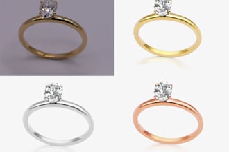 do jewelry photo retouching image editing in photoshop