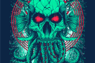 draw professional dark art