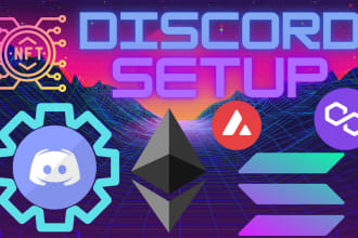 set up your discord server for nfts or others